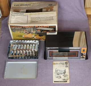 Vintage Ge General Electric Toaster Oven Toast - R - Oven T26