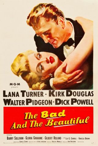 Rare 16mm Feature: The Bad And The (kirk Douglas - - Lana Turer) Minnelli