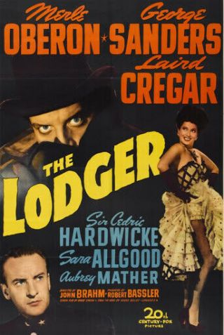 16mm The Lodger (1944).  B/w Horror / Crime Feature Film.