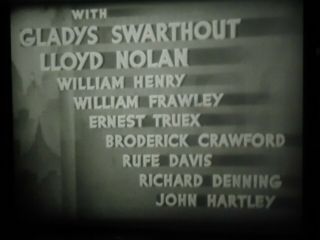 16mm Ambush Lloyd Nolan Broderick Crawford Gladys Swarthout William Frawley 1939 3