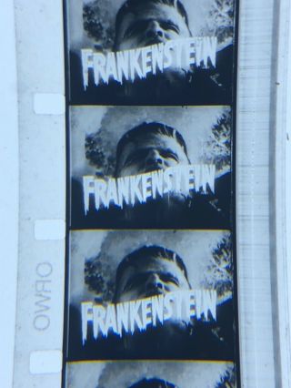 16mm Sound Theatrical Trailer Frankenstein Meets The Wolfman Univ Vg 1943
