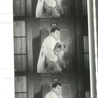 16mm Film LAUGHING GRAVY Laurel & Hardy Great Blackhawk Print NEAR 4