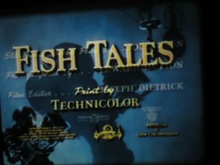 16mm Pete Smith Fish Tales IB TECH MGM Short 2