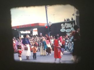 16mm Home Movies Sequim Washington 1969 Parade Native Americans 100’ Seattle 6
