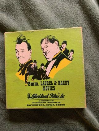 8mm Laurel And Hardy - - Double Whoopee - 1929 In Orig Blackhawk B