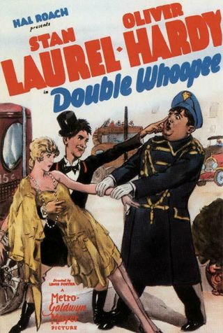 8MM Laurel and Hardy - - DOUBLE WHOOPEE - 1929 IN ORIG BLACKHAWK B 2