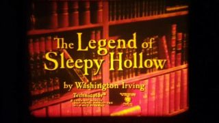 Disney - The Legend Of Sleepy Hollow - 16mm Color,  Sound,  Polyester Stock