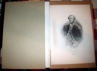 General The Marquis De La Fayette Engraving