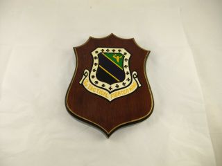 Vintage Us Air Force Usaf 3rd Tactical Fighter Wing Wood Wall Plaque