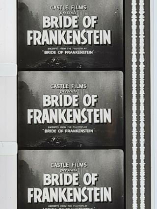 Bride Of Frankenstein 16mm Castle Digest Version (1935) Horror Classic