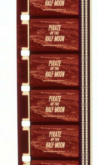 16mm Feature Film Movie - Pirate Of The Half Moon (1957) - John Derek