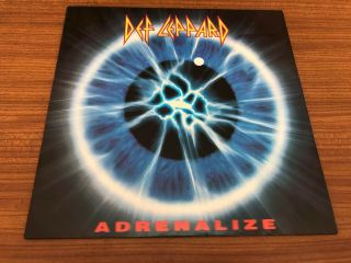 Def Leppard Adrenalize Lp Vinyl 1992 Uk/europe Edition Rare Oop