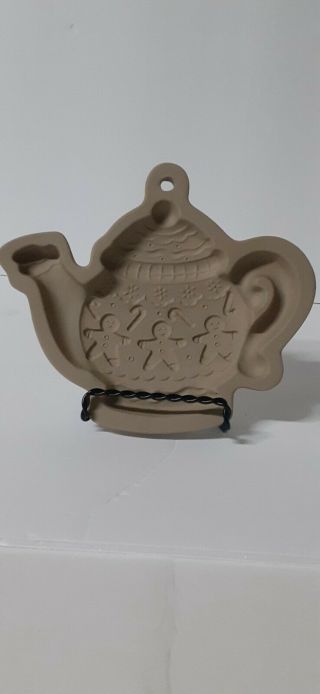 Rare Mary Engelbreit Me Teapot Cookie Craft Mold Gingerbread Men Candy Canes