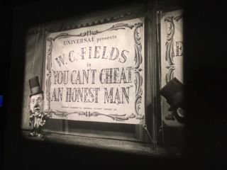 16mm B&W Sound Feature - W.  C.  Fields “YOU CAN’T CHEAT AN HONEST MAN” (1939) VG 4
