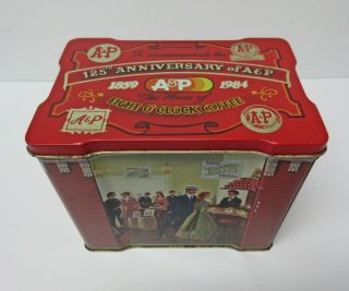 The Great Atlantic & Pacific Tea Company 125th Anniversary Of A & P Vintage Tin