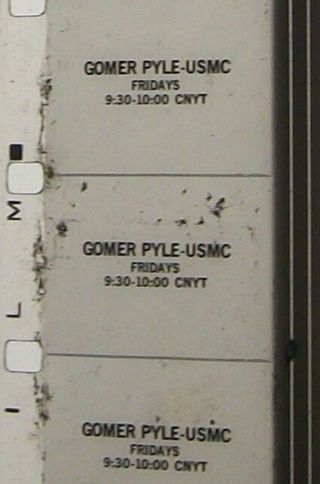Gomer Pile - Usmc No End 16mm Film Movie Rolled No Reel F18