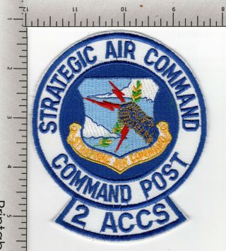 2 Airborne Command & Control Squadron - 1979 - 1994 - Sac Command Post,  Cold War