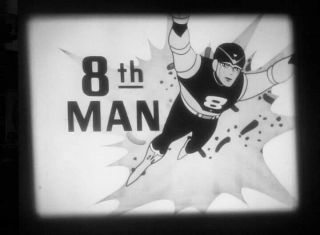 16mm Film 8th Man (1964) Vesus Baron Stormy Episode B&w Sound Anime Cartoon