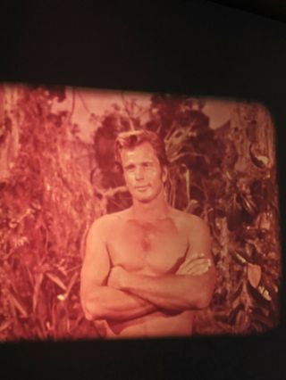 16mm Tarzan Tv Show 1966 Episode - " The Golden Runaway " Ron Ely - Syndicated