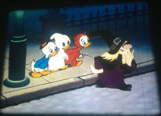 16mm Technicolor Disney Film - Donald Duck In Trick Or Treat