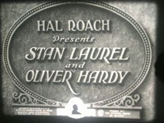 16mm Film - Laurel And Hardy In Two Tars