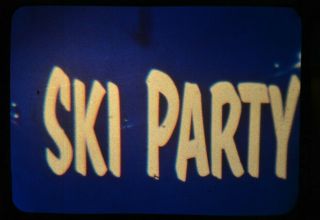16mm Feature Ski Party 1965 Frankie And Annette