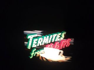 16mm Cartoon " Termites From Mars " Woody 1952 6 Mins I.  B.  Technicolor