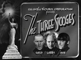 16mm Short Film - The Three Stooges - Spook Louder 1943 See Video