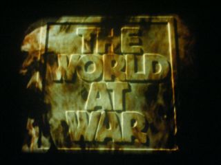 16mm Tv Show - The World At War - " Morning,  June - August 1944 " - D - Day - Lpp Color Print