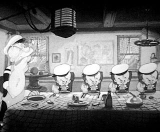 16mm animated cartoon PIPEYE,  PUPEYE,  POOPEYE&PEEPEYE great Popeye print 2