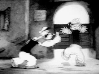 16mm animated cartoon POPEYE 