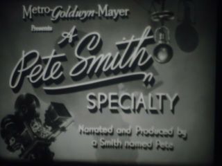 16mm Pete Smith You Can 