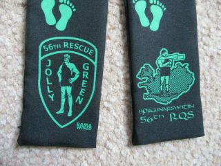 Air Force Pilot Scarf Usafe 56 Rqs Rescue Sqn Helicopter Jolly Green