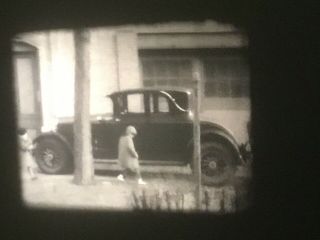 16mm Home Movies 1930s Kids Playing Playground Vintage Cars 300’