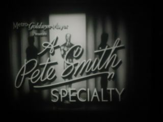 16mm Pete Smith First Aid Mgm Short