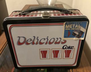 Delicious Coke Lunchbox With 12oz Drink Container Neca Pre Owned