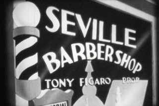 16mm Film - Barber Of Seville - 1948 - Woody Woodpecker