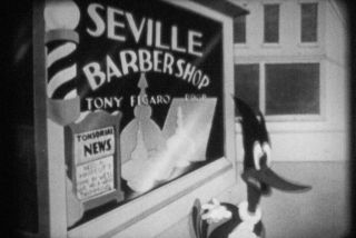 16MM FILM - BARBER OF SEVILLE - 1948 - WOODY WOODPECKER 4