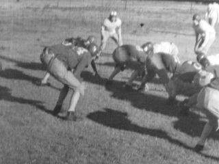 16mm Home Movie Film 1930s HIGH SCHOOL FOOTBALL GAME w/ Leather Helmets 2
