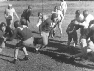 16mm Home Movie Film 1930s HIGH SCHOOL FOOTBALL GAME w/ Leather Helmets 4