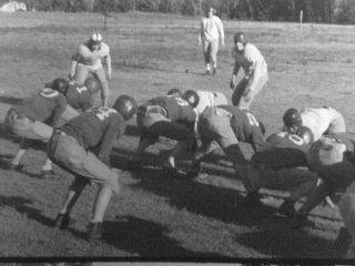 16mm Home Movie Film 1930s HIGH SCHOOL FOOTBALL GAME w/ Leather Helmets 6
