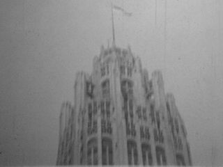 16mm Movie Home Film 1930s Chicago Illinois Downtown Winter Scenes