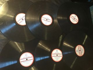 Wwii Us Army 1942 Signal Corps Basic Radio Code 13 - 22 78 Rpm Records,  Test Discs
