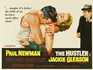 16mm The Hustler (1961).  B/w Film Feature Film.