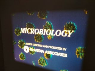 2 16mm Great Science Films: Microbiology And Crystals Both With Great Color