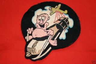 702nd Bomb Squadron Sqdn 8th Aaf Jacket Patch 445th Group