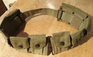 World War I Or Ii Us Marine Corps Boyt 43 10 - Pocket Ammo Belt