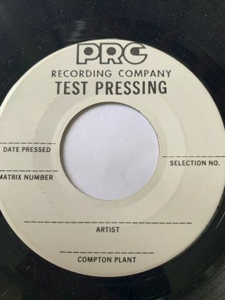 Modern Soul Test Pressing 45/ Patches " I 