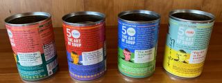 Andy Warhol 2014 Campbell ' s Tomato Soup Cans 50th Anniversary Ltd Edition 4 Cans 3