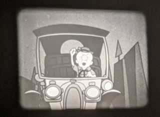 16mm film - Mr.  Magoo Cartoon - Mr.  Magoo Meets Frankenstein 3